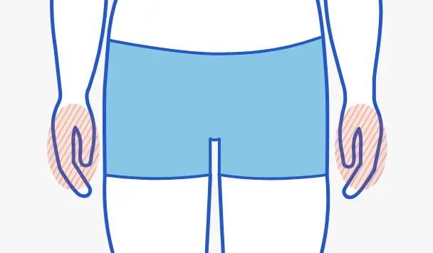 手