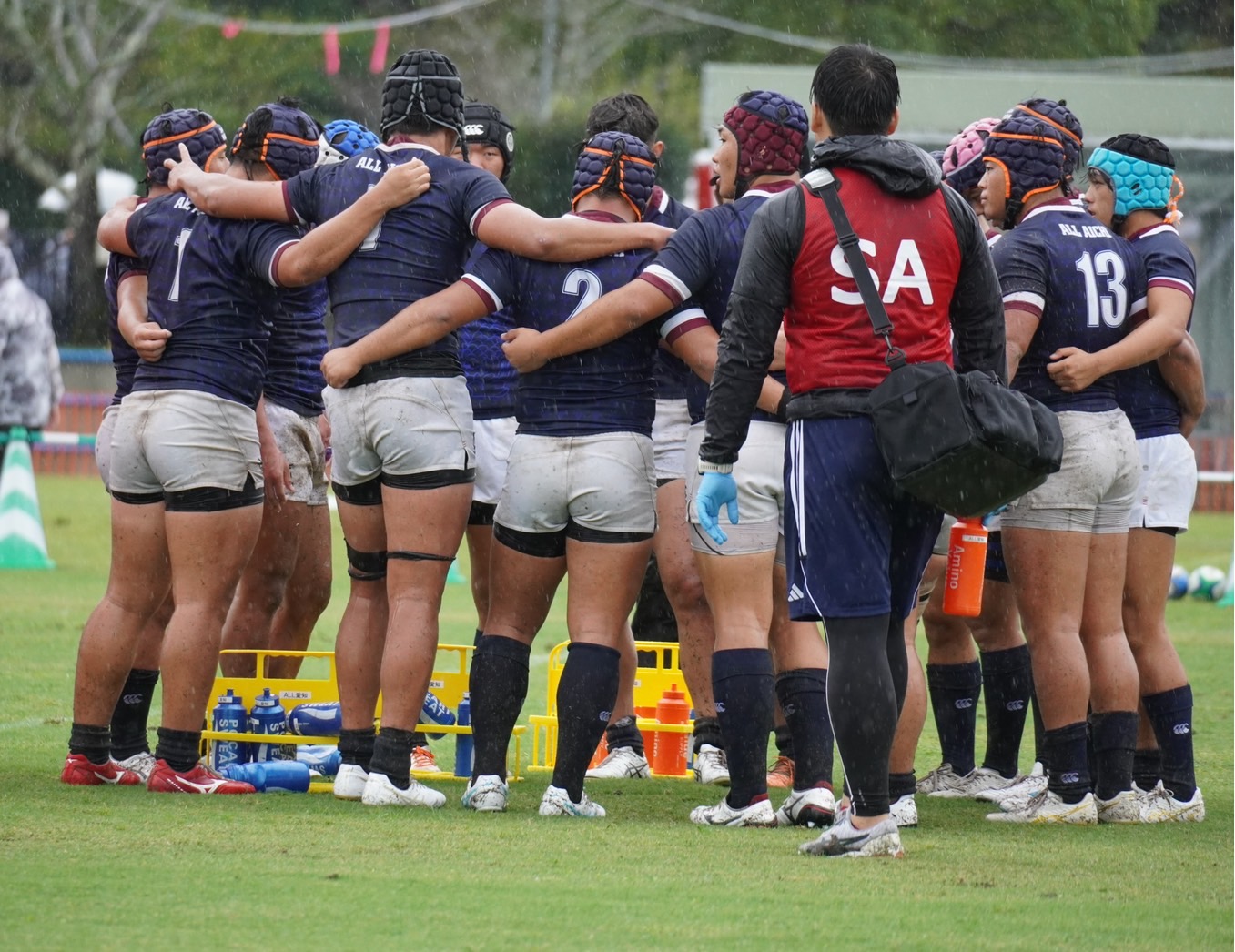 燃ゆる感動かごしま国体 少年ラグビーに竹内PTが帯同