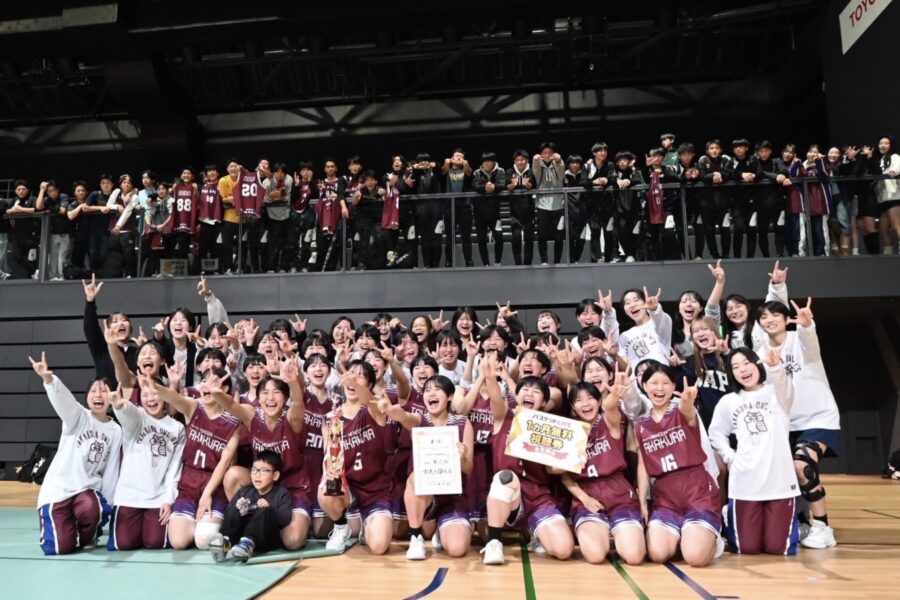 当院がサポートしている名古屋経済大学高蔵高校女子バスケットボール部がウィンターカップ初出場を決めました！